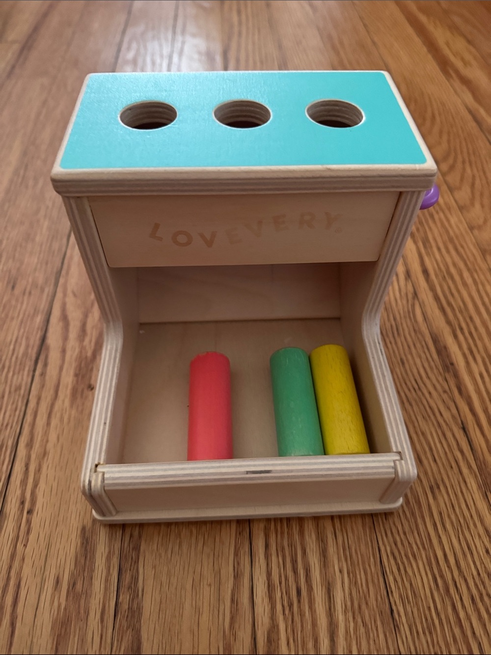 Lovevery Wooden Peg Drop Toy